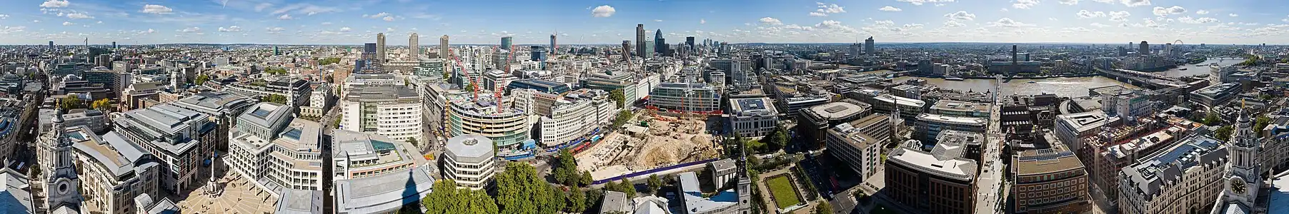 Image 8LondonPhoto credit: David IliffA 360° panorama of London taken from the dome of St Paul's Cathedral. Built from 1675 to 1708, the Cathedral is still one of the tallest buildings in the City of London.More featured pictures