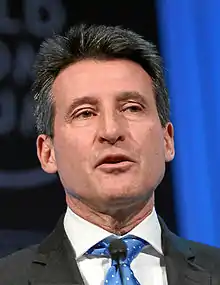 Photo of Sebastian Coe in 2012.