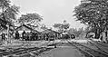 Tram depot in Kamal around 1929