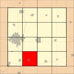 Location in Story County