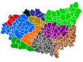 Tierra de Campos Leonesa; in brown.