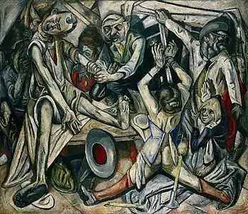 Image 11Max Beckmann, The Night (Die Nacht), 1918–1919, Kunstsammlung Nordrhein-Westfalen, Düsseldorf (from History of painting)