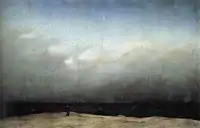 Friedrich, The Monk by the Sea, 1809