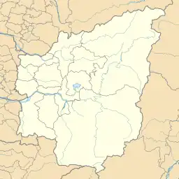 Map showing the confluence of Chenyoulan and Zhuoshui Rivers