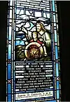 Naval Memorial Stained Glass Window, Currie Hall, Currie Building, Royal Military College of Canada