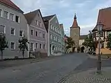 Towngate: das Nürnberger Tor