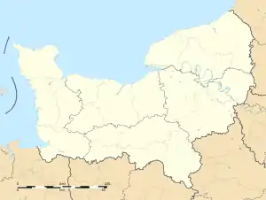 Sainte-Mère-Église is located in Normandy