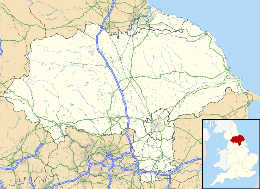 Nunthorpe is located in North Yorkshire