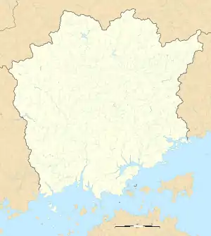 Senoo Station is located in Okayama Prefecture