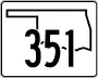 Muskogee Turnpike marker