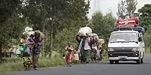 Image 19Population fleeing their villages due to fighting between FARDC and rebels groups, Sake North Kivu 30 April 2012 (from Democratic Republic of the Congo)