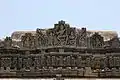 Ornate roof above mantapa in Lakshmi Narasimha temple at Vignasante