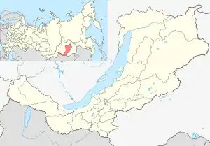 Sosnovo-Ozerskoye is located in Republic of Buryatia