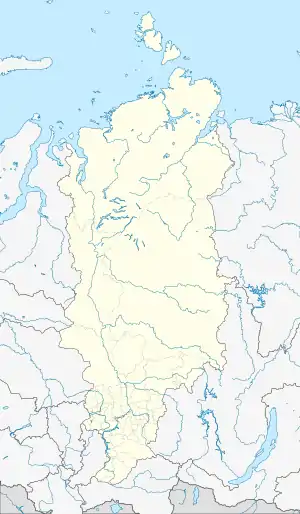 Shushenskoe is located in Krasnoyarsk Krai