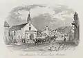 engraving by C. Hough of 1845