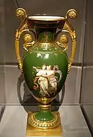 One of a pair of Sèvres vases, 1809