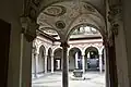 The frescoed vaults