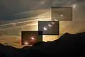 Composite image from Bernau am Chiemsee, Germany