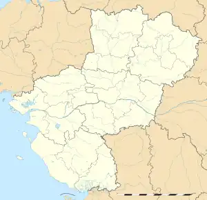 Turquant is located in Pays de la Loire