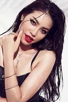 Model, Miss Universe Vietnam 2015Phạm Thị HươngMentor of The Face Vietnam season 1
