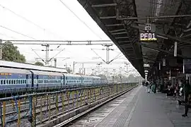 Platform No. 1 Bhopal Railway Station, April 2017