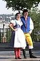 Kroj, national Czech costume, which has got many regional variations