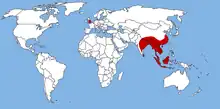 Map of range