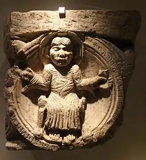 The 12th-century relief of the Tabán Christ