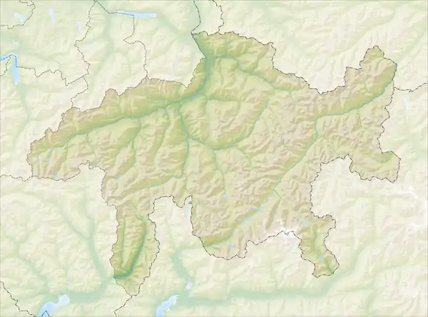 Langwies is located in Canton of Graubünden