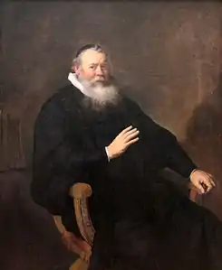 School of Rembrandt, Eleazar Swalmius, now in the Royal Museum of Fine Arts Antwerp