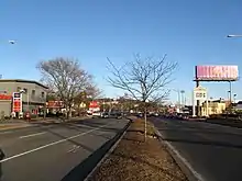 Looking eastbound at Everett Avenue in Everett