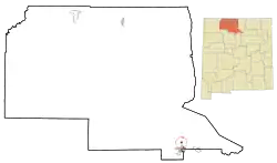 Location of San Juan