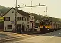 station building, ca. 1982