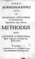 Agrostographia, 1719