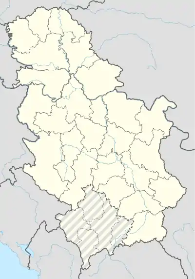 Bezdan is located in Serbia