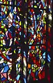 Tree of Jesse, Isaiah window (detail). Collegiate of Romont, Switzerland, 1980. Photo by Dominique Souse.