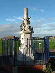 Memorial: Wells lifeboat disaster of 29 October 1880.