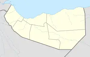 Darantaleh is located in Somaliland