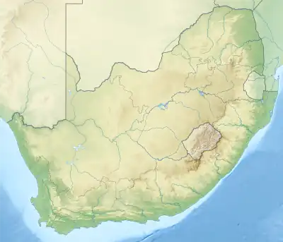 Modder River is located in South Africa