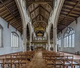 Nave of St Cyprian's, Clarence Gateat St Cyprian's, Clarence Gate, by Diliff