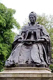 Statue of Isabella Elder, Elder Park, Govan, Glasgow