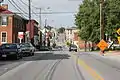 Streetscape, Fifth Street Historic District, Lynchburg, Virginia, United States, 2011