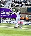 Six off his final ball