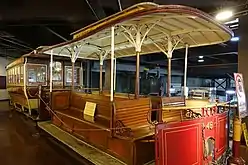 Preserved Sutter Street Railway No. 46 and 54