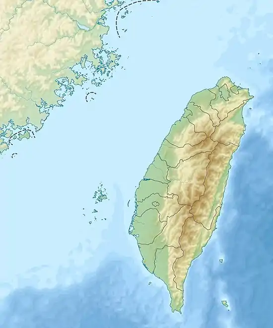 Pengjia Islet is located in Taiwan