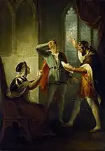 The Duke of York discovering his son Aumerle's treachery, late 1790s