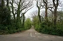 The start (and end) of the A3110