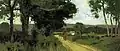 Thomas Corsan Morton - Mother and child on country lane