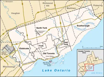Talpiot College (Toronto) is located in Toronto