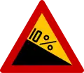 Κ-3Steep hill downwards(formerly used )